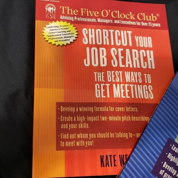 Job Search Five O'Clock Club Job Search Books - Career Advice. New - Picture 3 of 3